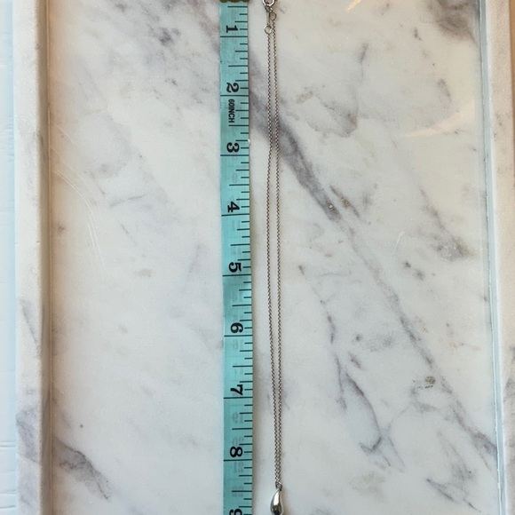 HP! ππ Tiffany & Co. Elsa Peretti Teardrop Pendant in Sterling Silver - Picture 11 of 11